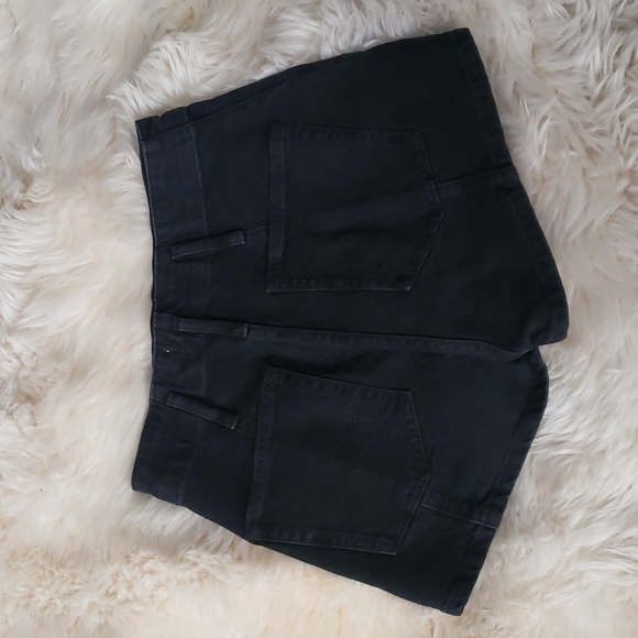 Reformation Womens Black Jean Shorts 27 - Picture 2 of 8